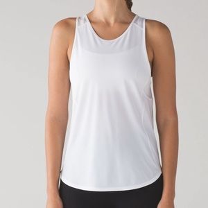 Lululemon, Sculpt Tank II, size 6, white